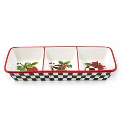 Holiday|Serveware|MacKenzie-Childs Deck the Halls Trio