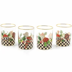Holiday|Decor Sets|MacKenzie-Childs Deck the Halls Tumblers, Set of 4