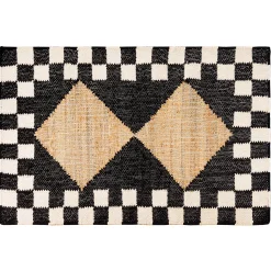 Rugs|MacKenzie-Childs Diamond Jute 2' x 3' Rug