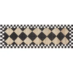 Rugs|MacKenzie-Childs Diamond Jute 2'6 x 8' Runner
