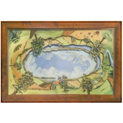 Dining Room & Kitchen|MacKenzie-Childs Diorama Dining Table for 8