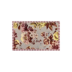 Rugs|MacKenzie-Childs Dusty Rose Floral 3' x 5' Rug