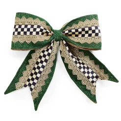 Finishing Touches|MacKenzie-Childs Emerald Luxe Bow