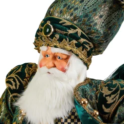 Holiday|Room Accents|MacKenzie-Childs Emerald Luxe Santa