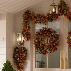 The Fall Shop|Greenery & Florals|MacKenzie-Childs Fall On The Farm Wreath