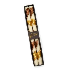 The Fall Shop|Candles & Fragrances|MacKenzie-Childs Falling Leaves Dinner Candles, Set of 2