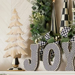 Holiday|Room Accents|MacKenzie-Childs Farmhouse Carved Short Tree