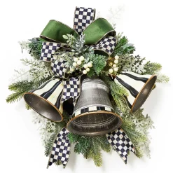 Holiday|Greenery & Florals|MacKenzie-Childs Farmhouse Holiday Bell Swag