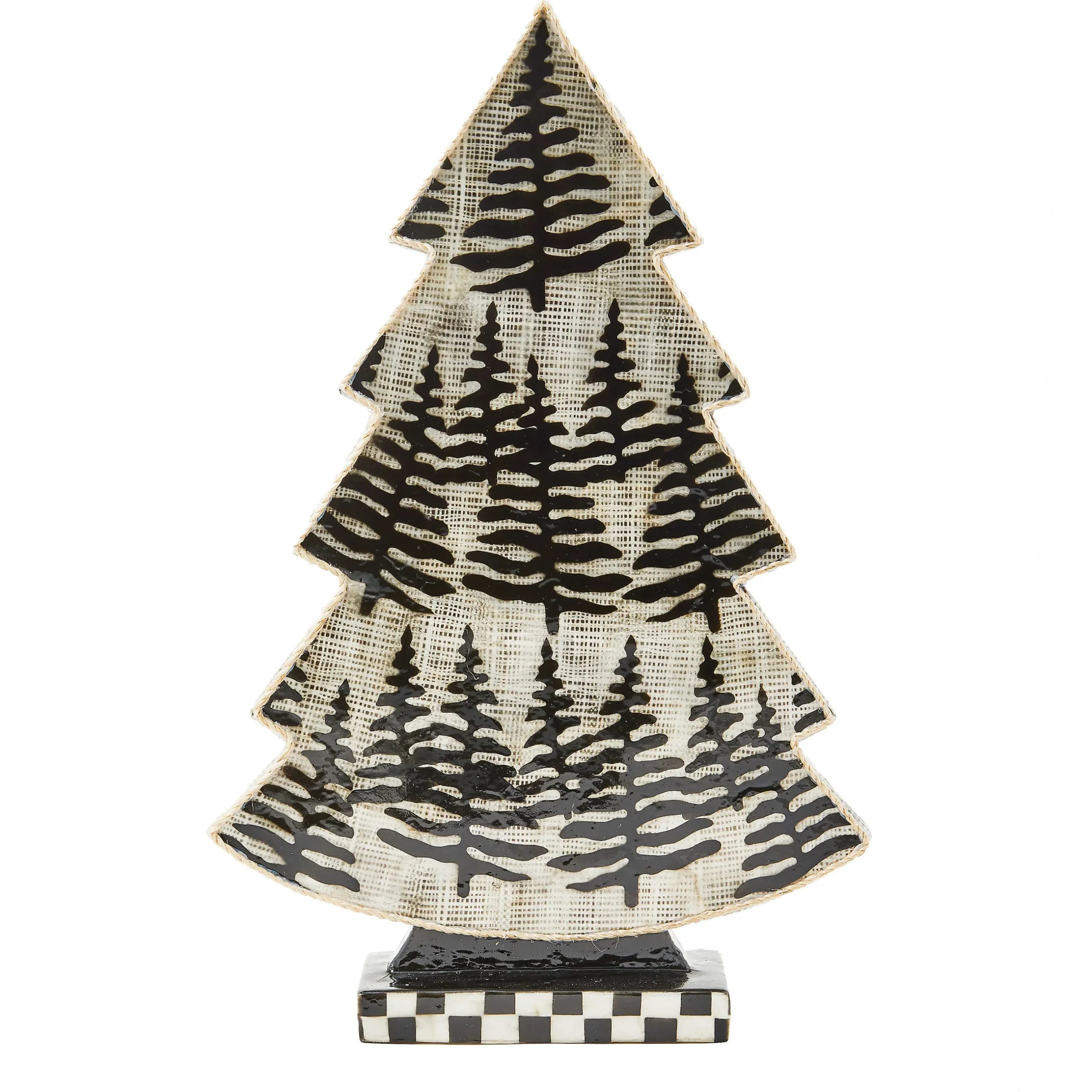 Room Accents|MacKenzie-Childs Farmhouse Holiday Capiz Forest Tree