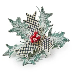 Finishing Touches|MacKenzie-Childs Farmhouse Holiday Holly Clip