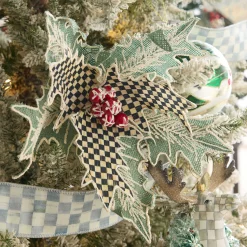 Finishing Touches|MacKenzie-Childs Farmhouse Holiday Holly Clip