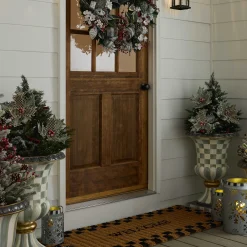 Greenery & Florals|MacKenzie-Childs Farmhouse Holiday Holly Stem