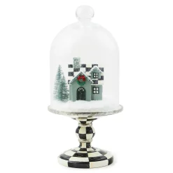 Room Accents|MacKenzie-Childs Farmhouse Holiday House Cloche