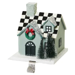 Holiday|MacKenzie-Childs Farmhouse Holiday House Stocking Hook