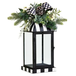 Outdoor|Room Accents|MacKenzie-Childs Farmhouse Holiday Lantern Arrangement