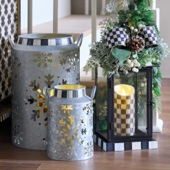 Outdoor|Room Accents|MacKenzie-Childs Farmhouse Holiday Lantern Arrangement