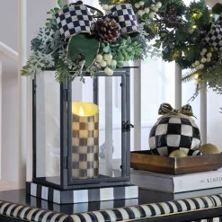 Outdoor|Room Accents|MacKenzie-Childs Farmhouse Holiday Lantern Arrangement