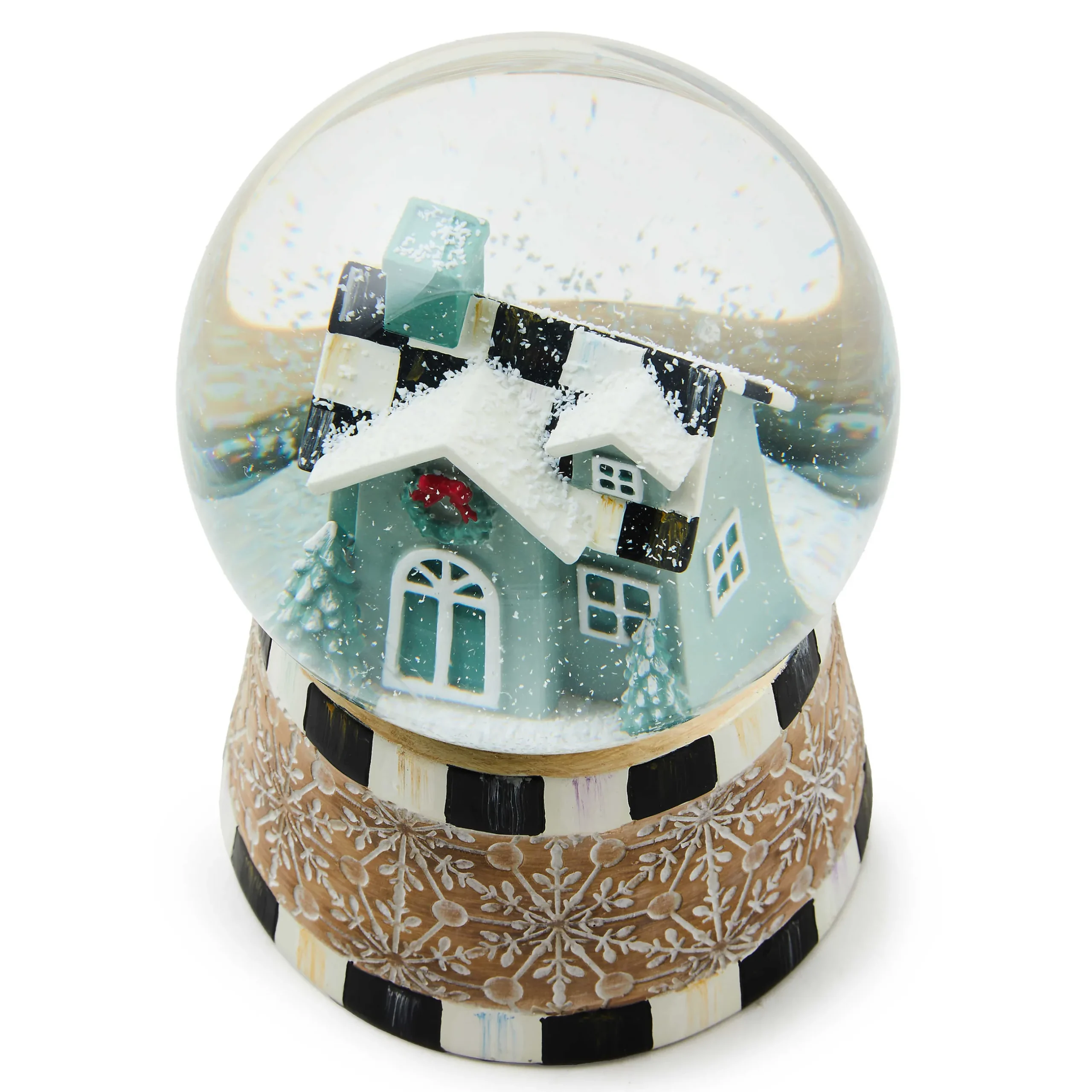 Room Accents|MacKenzie-Childs Farmhouse Holiday Snow Globe