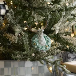 Holiday|MacKenzie-Childs Farmhouse Moose Glass Ornament
