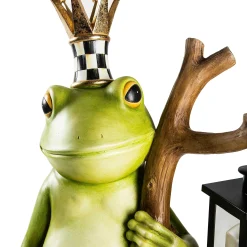 Spring|Outdoor|MacKenzie-Childs Fergal the Frog with Lantern