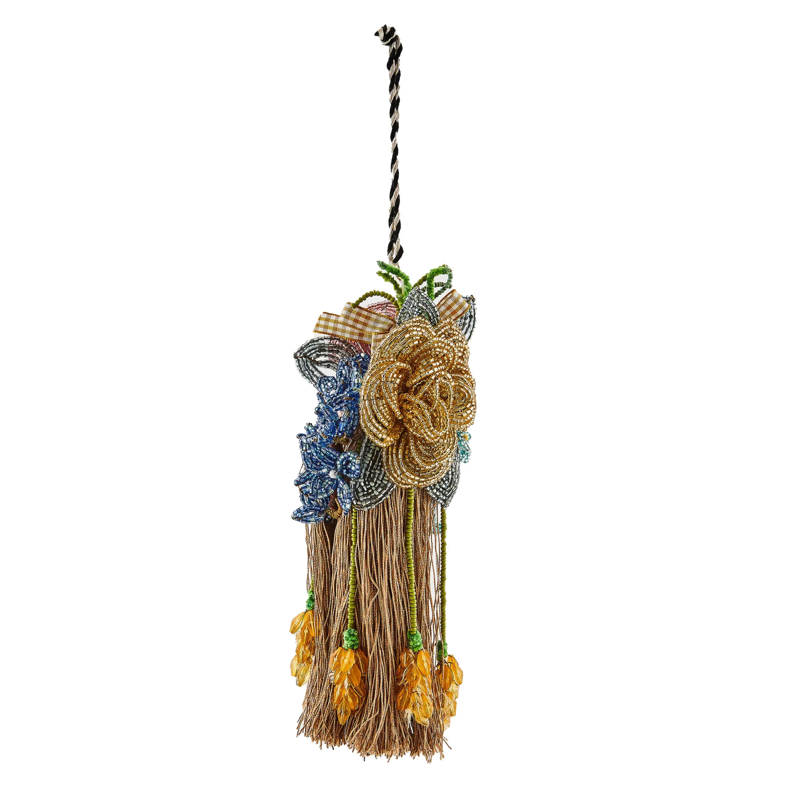 Finishing Touches|Room Accents|MacKenzie-Childs Field Study Beaded Tassel