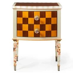 Storage Furniture|Living Room|MacKenzie-Childs Field Study Check Accent Chest