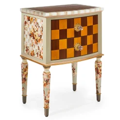 Storage Furniture|Living Room|MacKenzie-Childs Field Study Check Accent Chest
