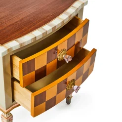 Storage Furniture|Living Room|MacKenzie-Childs Field Study Check Accent Chest