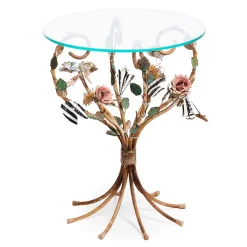 Living Room|MacKenzie-Childs Field Study Round Accent Table