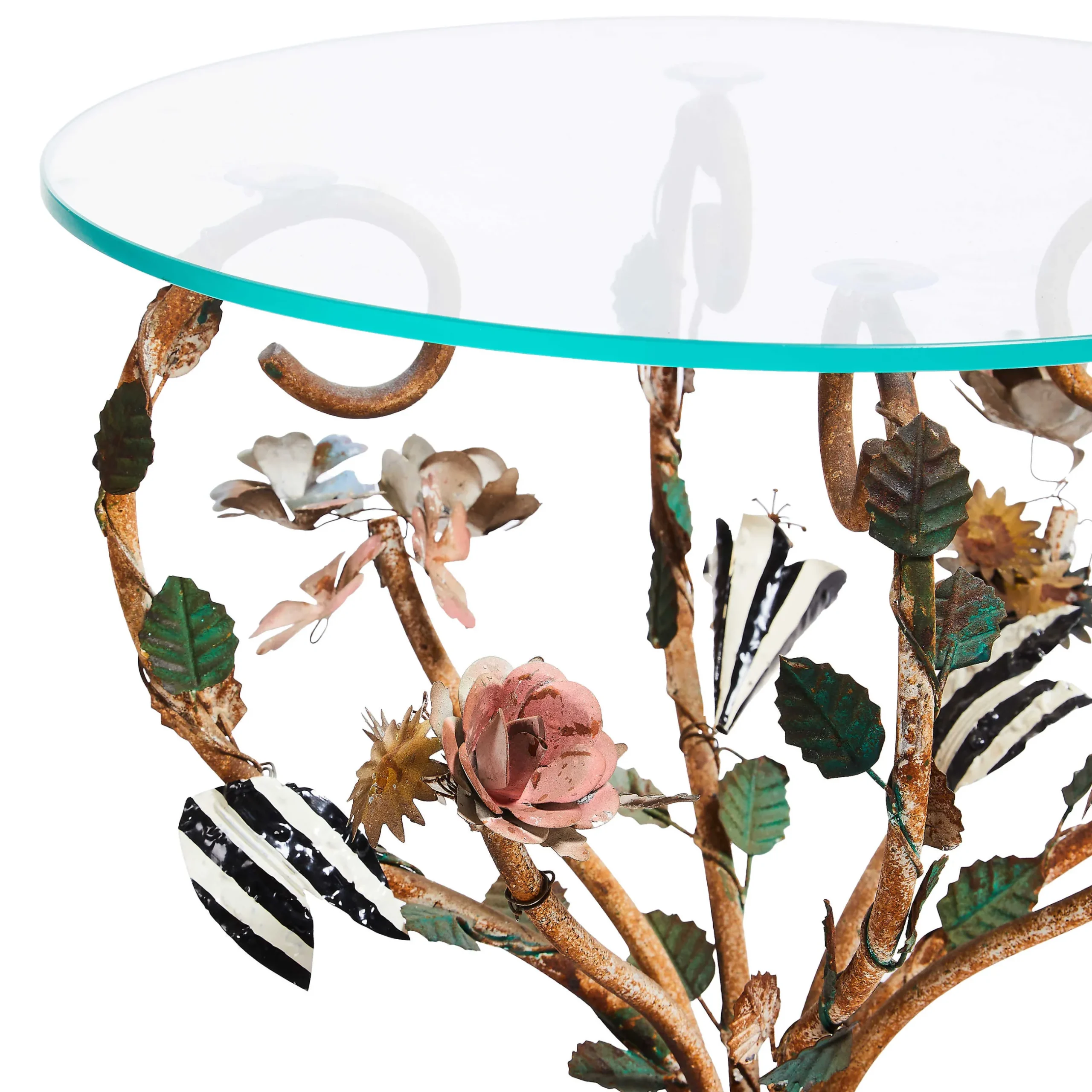 Living Room|MacKenzie-Childs Field Study Round Accent Table