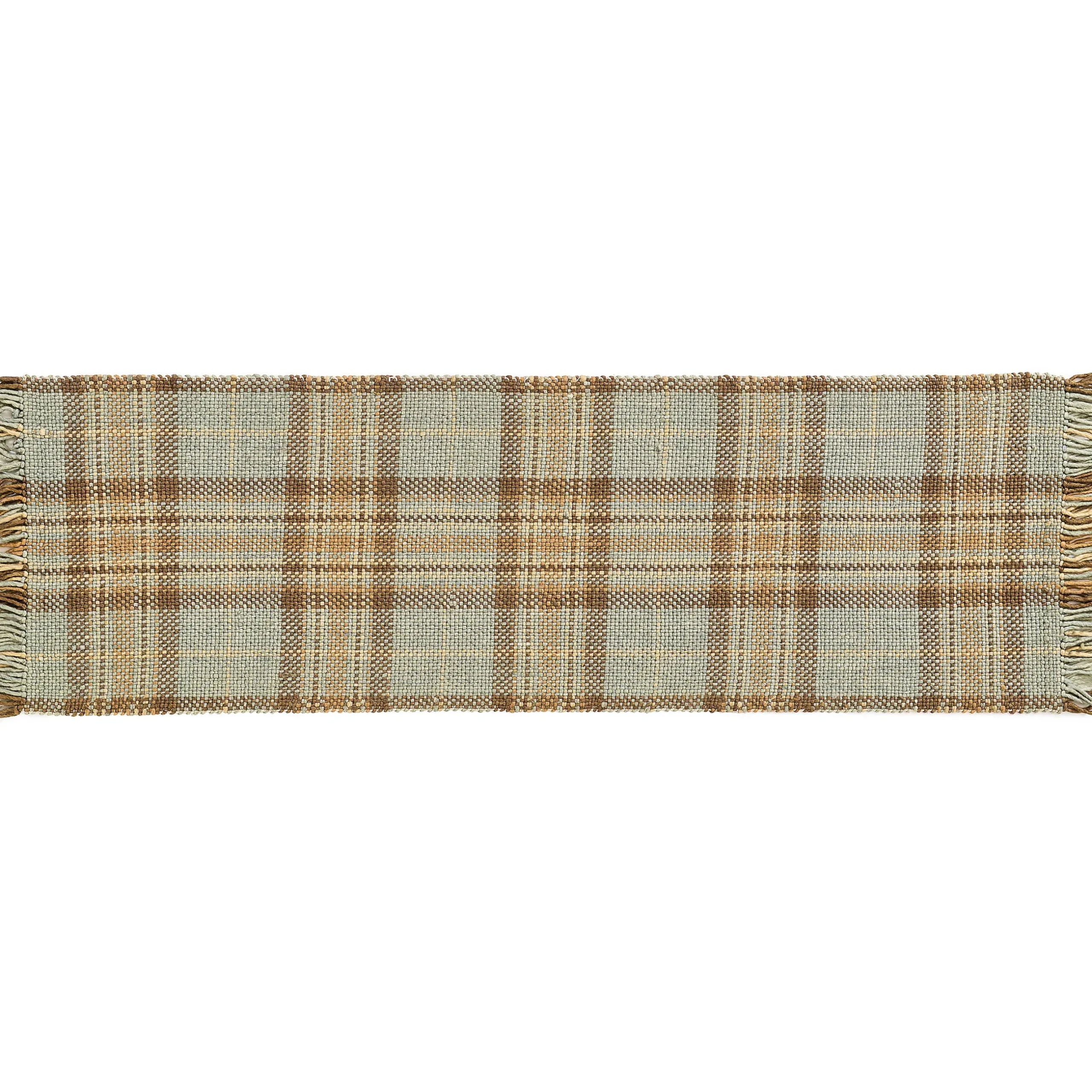 Rugs|MacKenzie-Childs Field Study Woven Tartan 2'6 x 8' Runner Rug