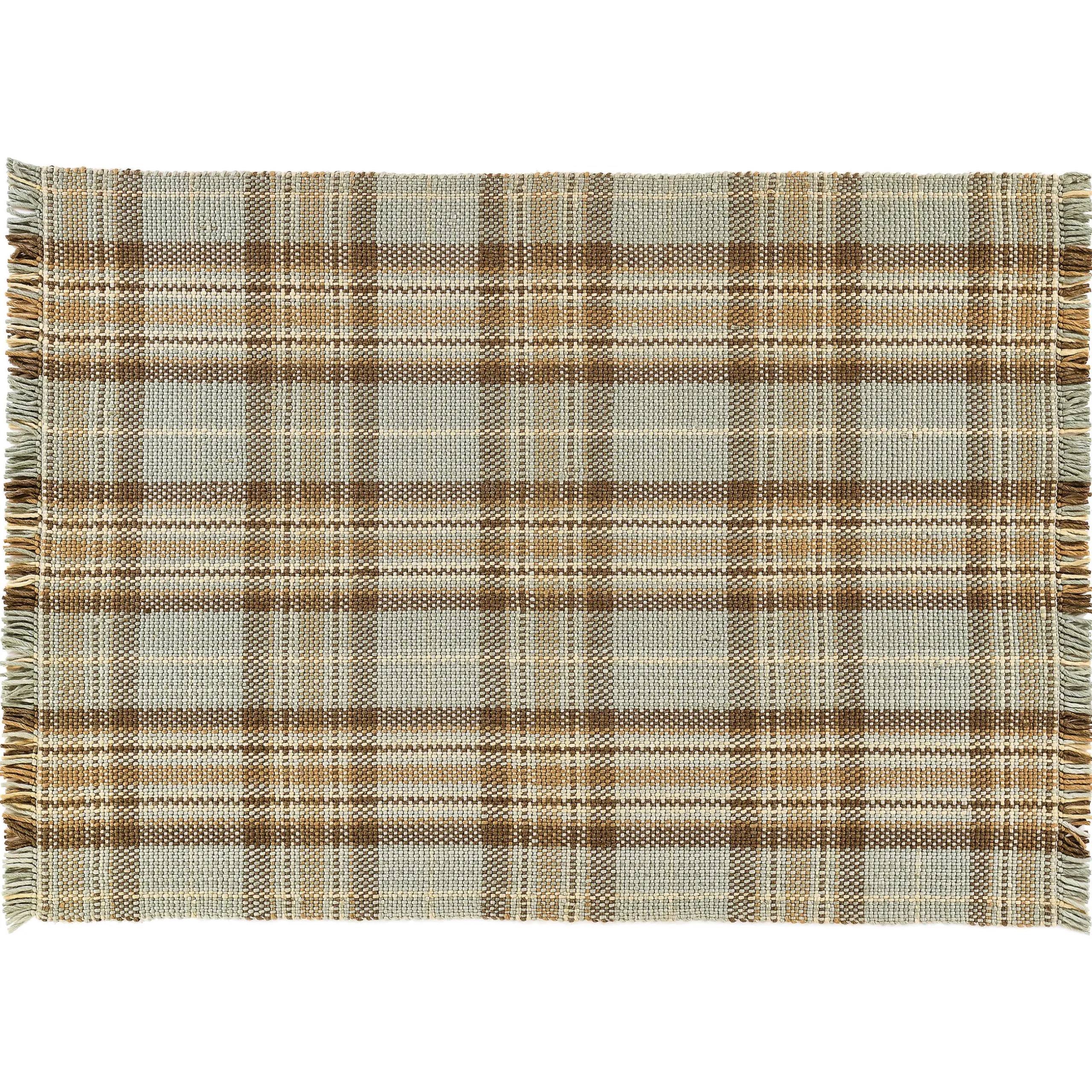 Rugs|MacKenzie-Childs Field Study Woven Tartan 5' x 8' Rug