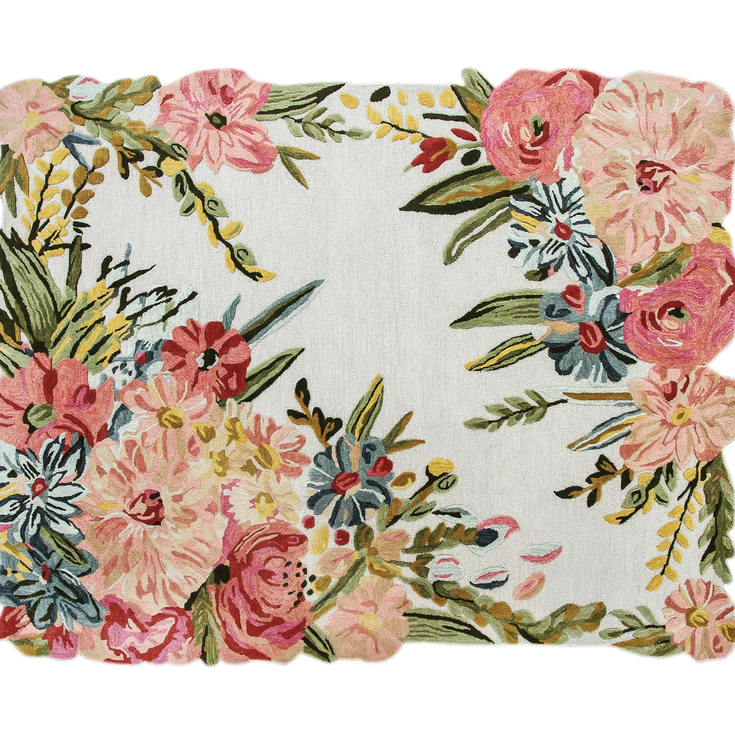 Rugs|MacKenzie-Childs Flower Garden 8' x 10' Rug