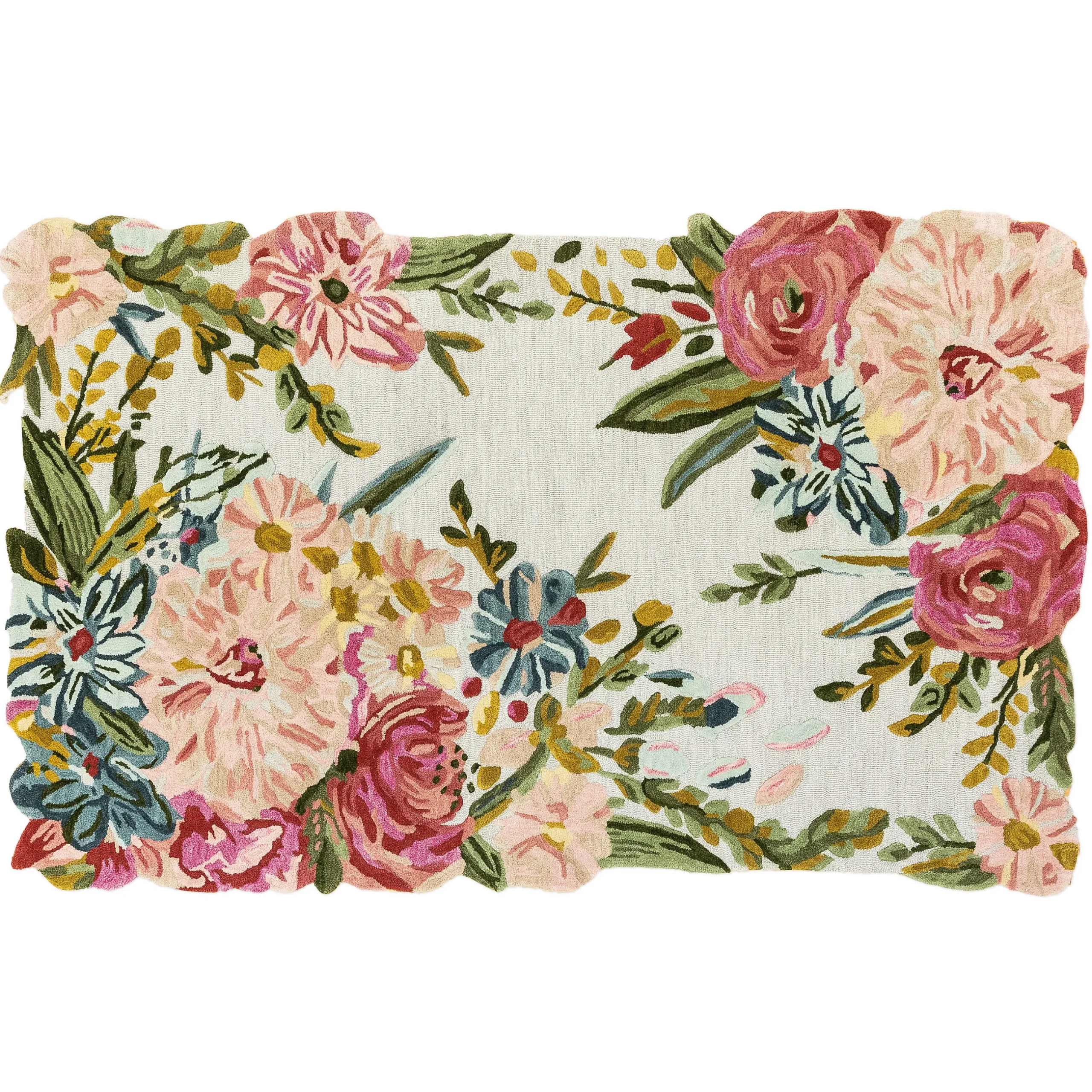Rugs|MacKenzie-Childs Flower Garden 5' x 8' Rug