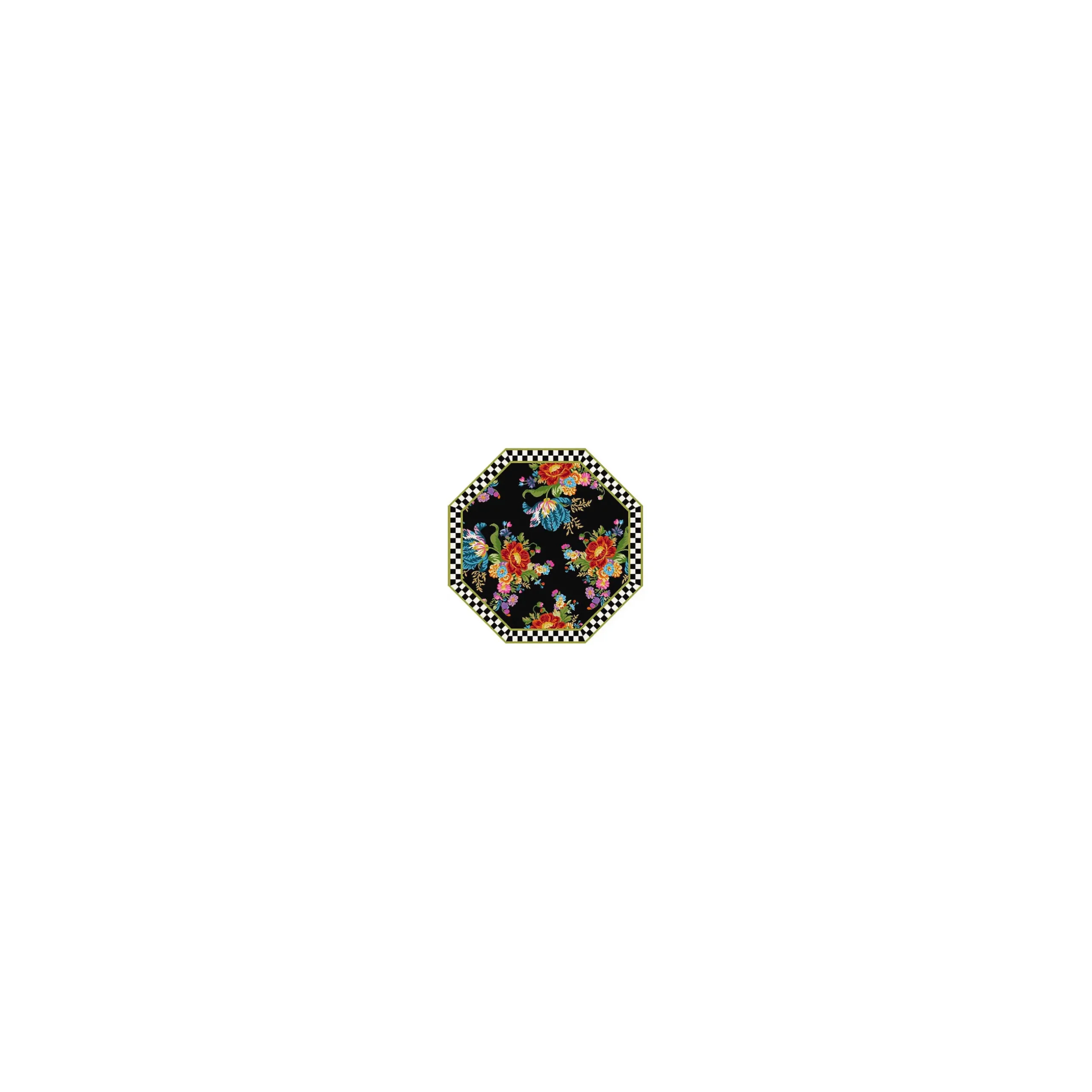 Rugs|MacKenzie-Childs Flower Market 6' Octagon Rug