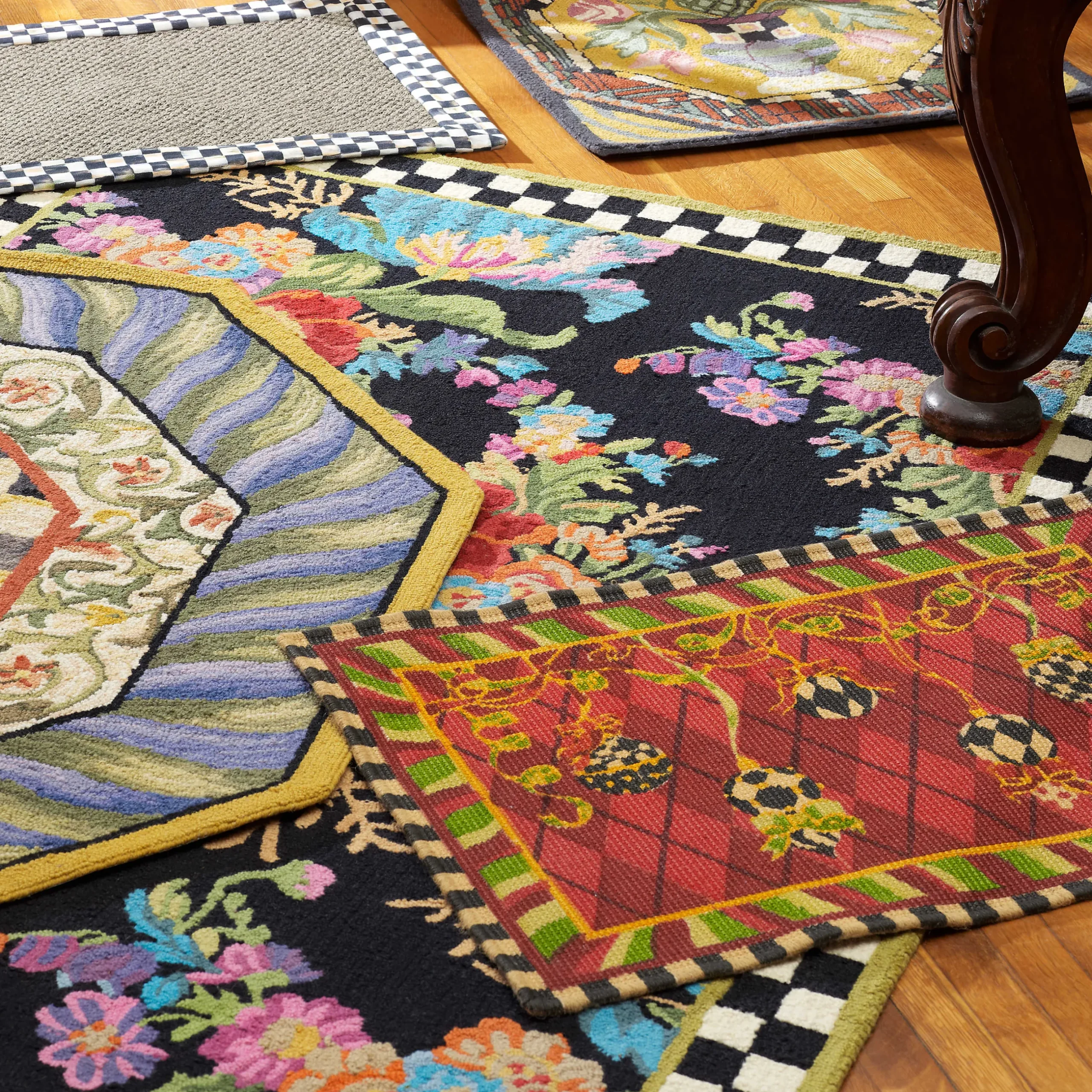 Rugs|MacKenzie-Childs Flower Market 5' x 8' Rug