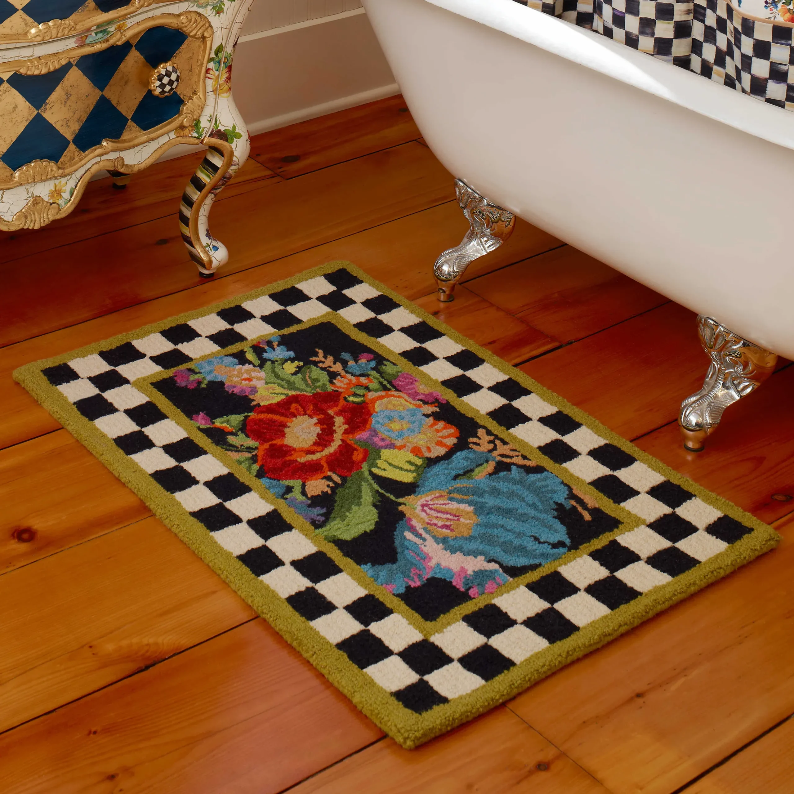 Rugs|MacKenzie-Childs Flower Market 2' x 3' Rug