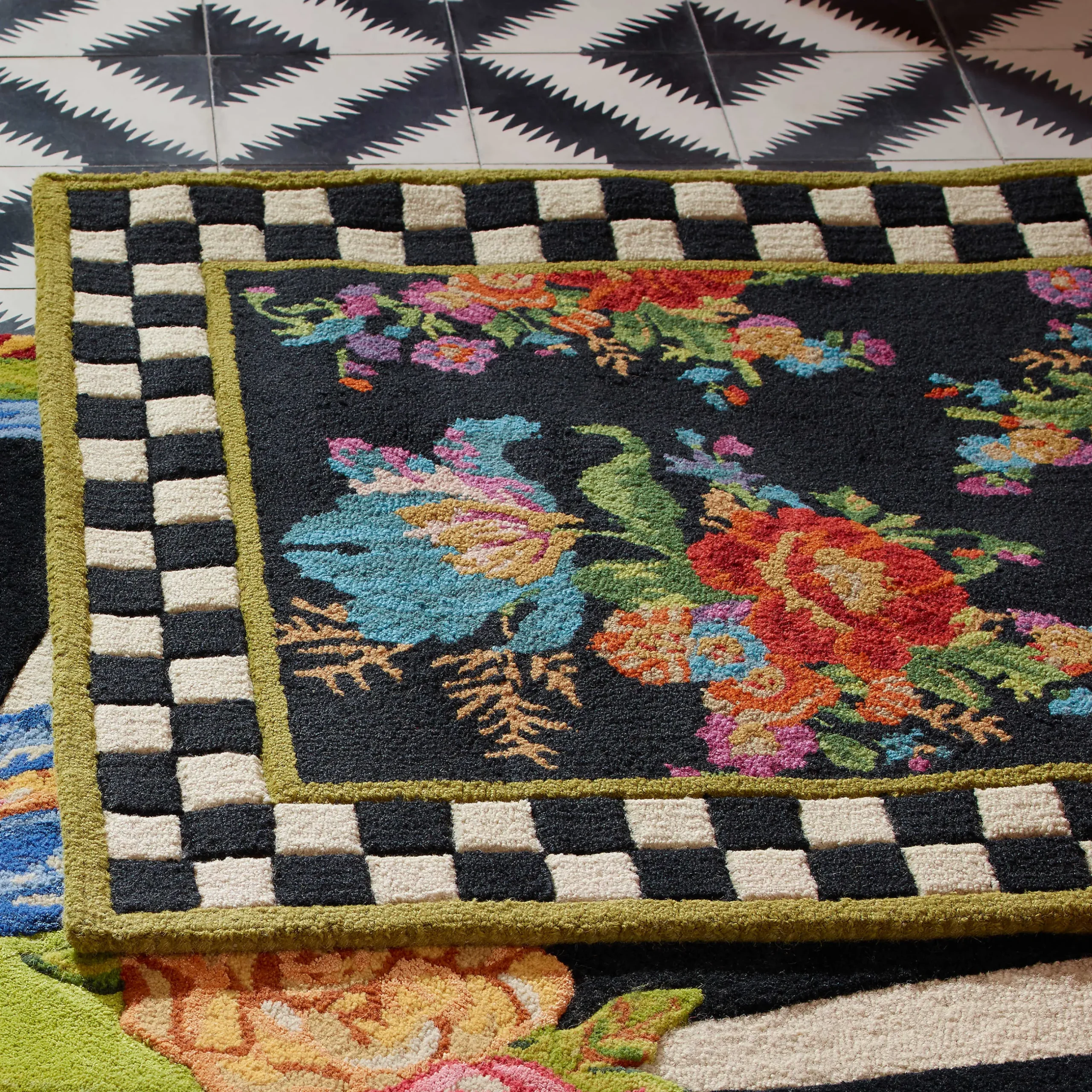 Rugs|MacKenzie-Childs Flower Market 3' x 5' Rug