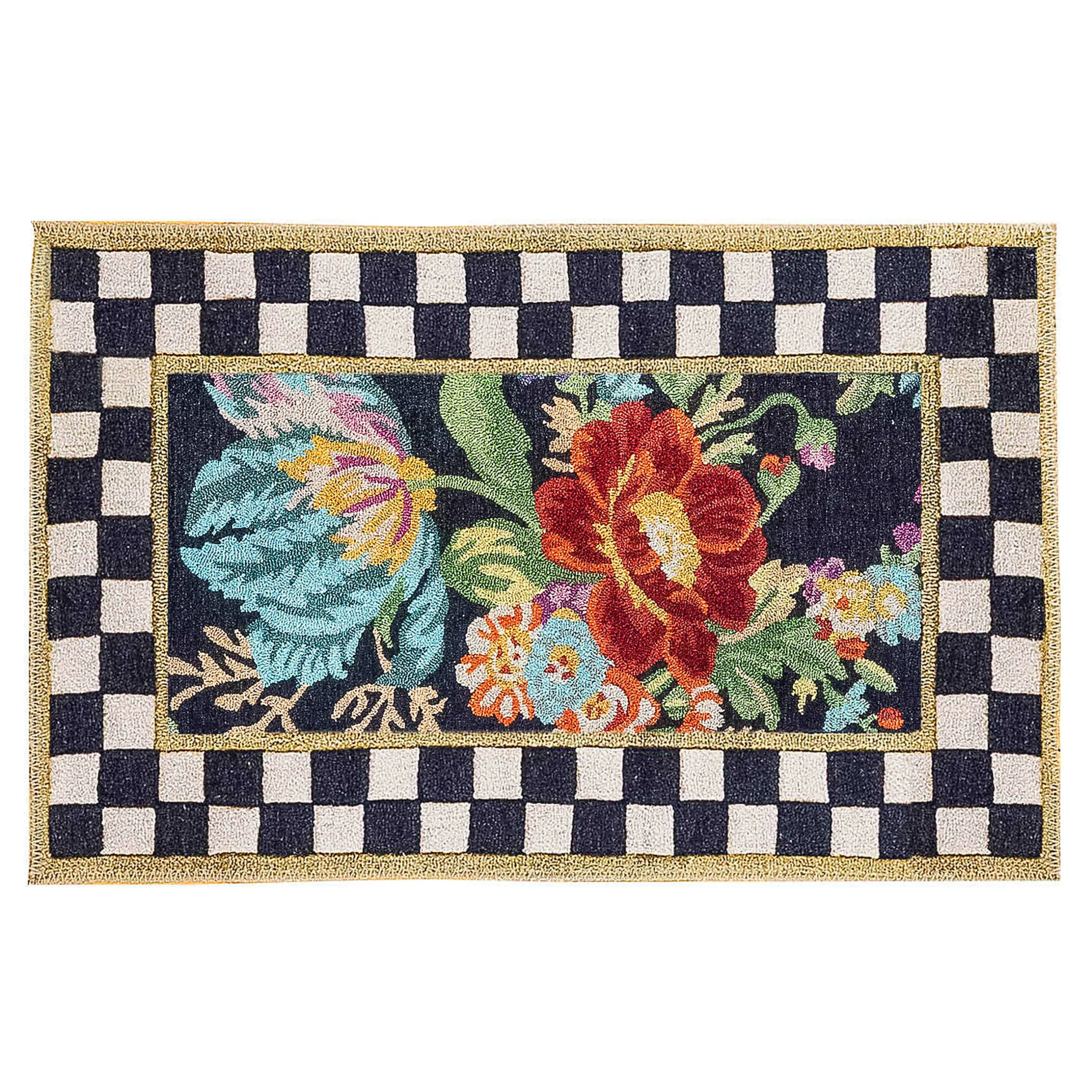 Rugs|MacKenzie-Childs Flower Market 2' x 3' Washable Rug