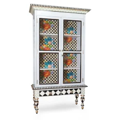 Storage Furniture|Living Room|MacKenzie-Childs Flower Market Cabinet