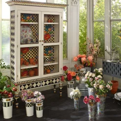 Storage Furniture|Living Room|MacKenzie-Childs Flower Market Cabinet