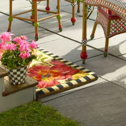 Outdoor|Rugs|MacKenzie-Childs Flower Market Double Door Entrance Mat
