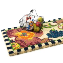 Outdoor|Rugs|MacKenzie-Childs Flower Market Double Door Entrance Mat