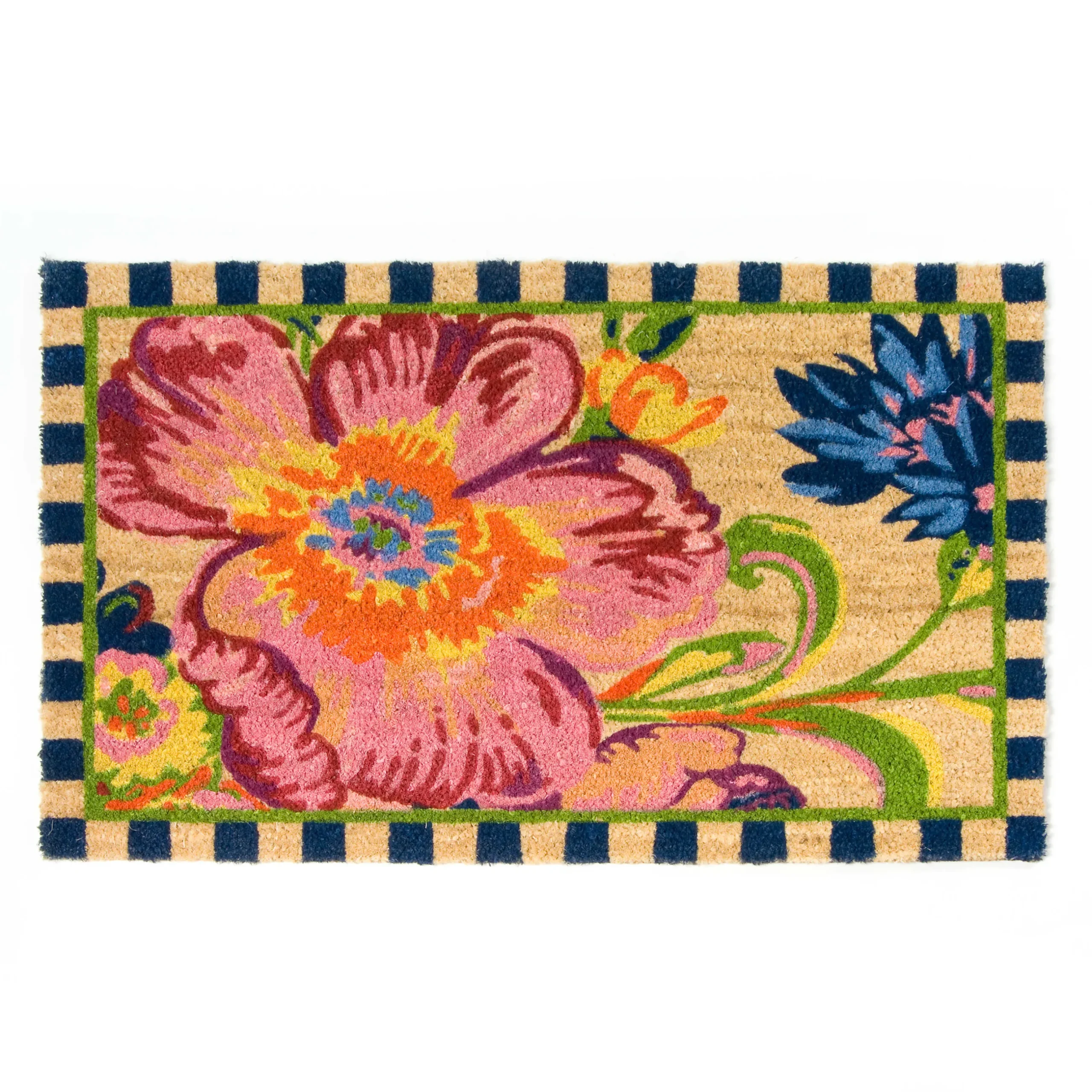 Spring|Outdoor|MacKenzie-Childs Flower Market Entrance Mat