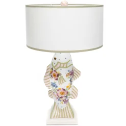 Lighting|MacKenzie-Childs Flower Market Fish Table Lamp