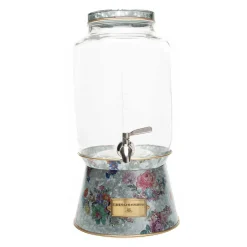 Spring|Drinkware|MacKenzie-Childs Flower Market Galvanized Beverage Dispenser