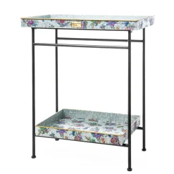 Storage Furniture|Outdoor|MacKenzie-Childs Flower Market Galvanized Outdoor Butler