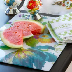 Kitchen Utensils & Tools|MacKenzie-Childs Flower Market Large Cutting Board