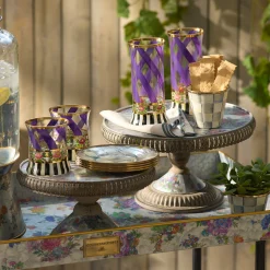 Spring|Greenery & Florals|MacKenzie-Childs Flower Market Plant Stands, Set of 2