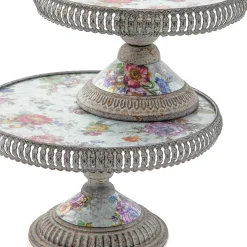 Spring|Greenery & Florals|MacKenzie-Childs Flower Market Plant Stands, Set of 2